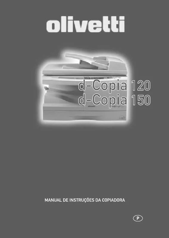 Mode d'emploi OLIVETTI D-COPIA 120