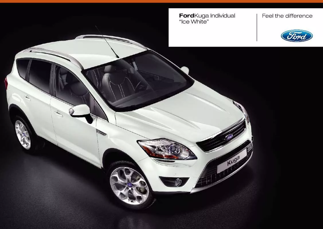 Mode d'emploi OPEL KUGA INDIVIDUAL ICE WHITE