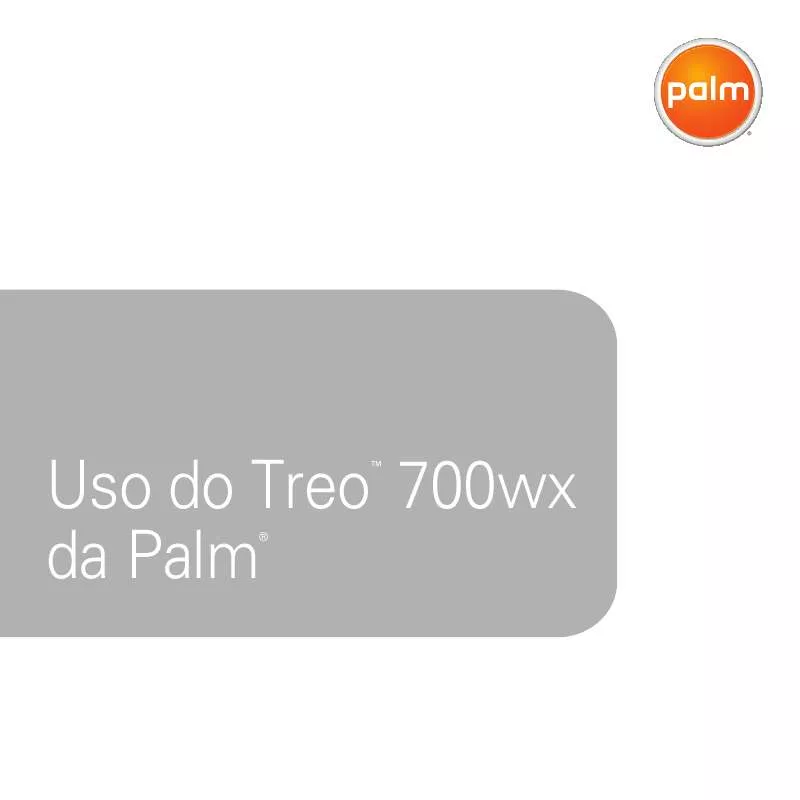 Mode d'emploi PALMONE TREO 700WX