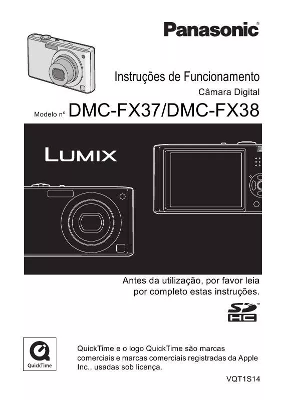 Mode d'emploi PANASONIC LUMIX DMC-FX38