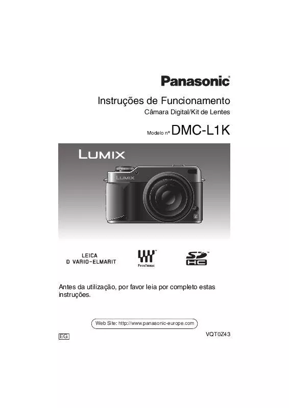 Mode d'emploi PANASONIC LUMIX DMC-L1K