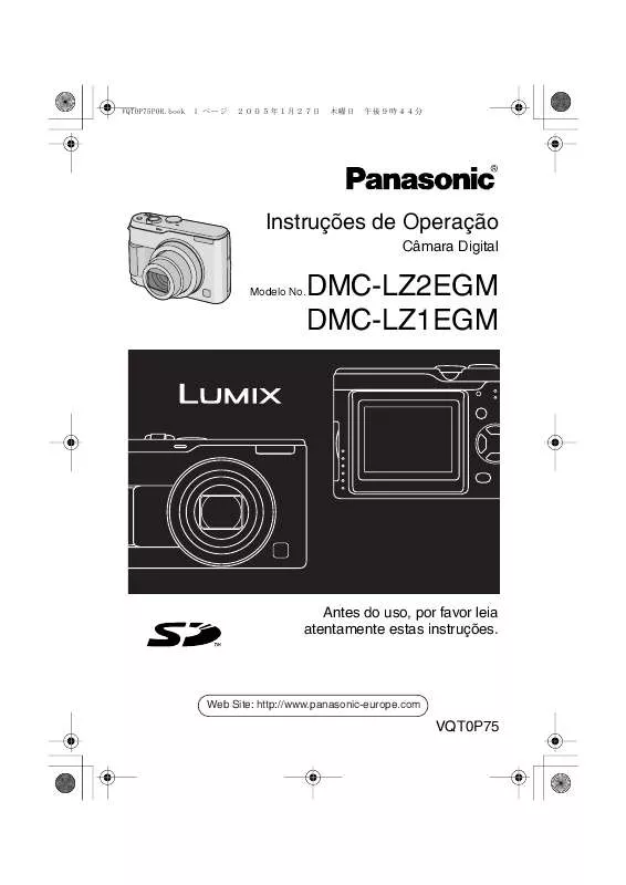 Mode d'emploi PANASONIC LUMIX DMC-LZ1EGM