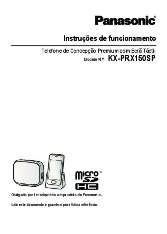 Mode d'emploi PANASONIC KX-PRX150SP
