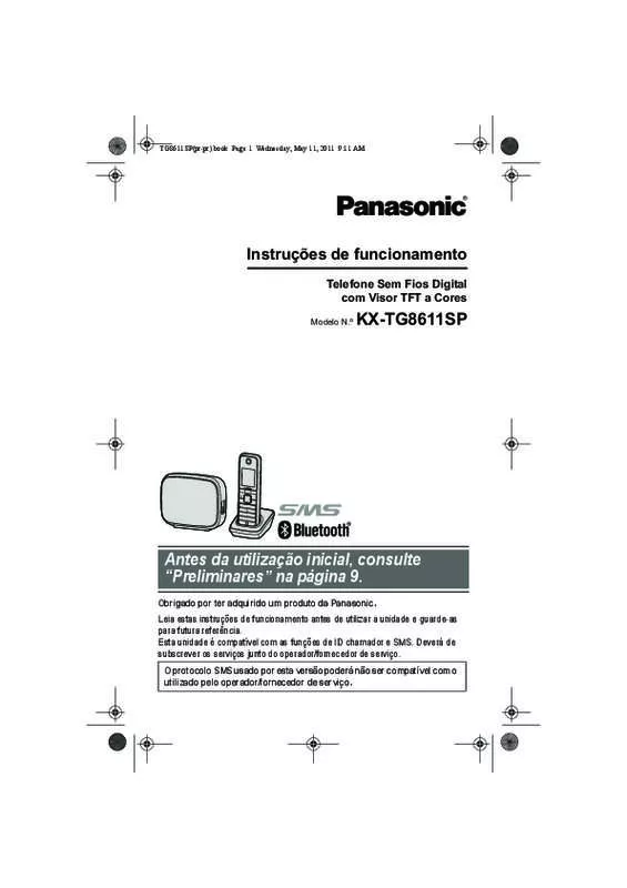 Mode d'emploi PANASONIC KX-TG8611SP