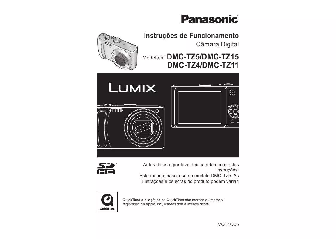 Mode d'emploi PANASONIC LUMIX DMC-TZ15