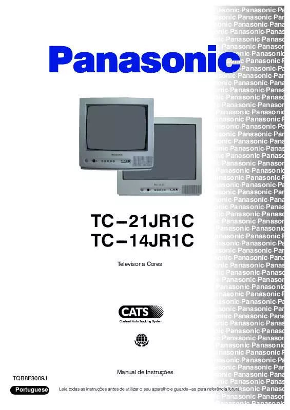 Mode d'emploi PANASONIC TC-14JR1C