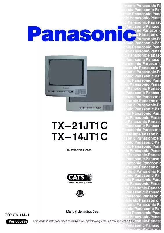 Mode d'emploi PANASONIC TX-14JT1C