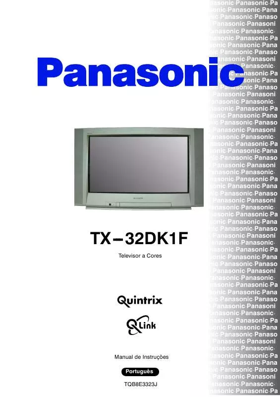 Mode d'emploi PANASONIC TX-32DK1F
