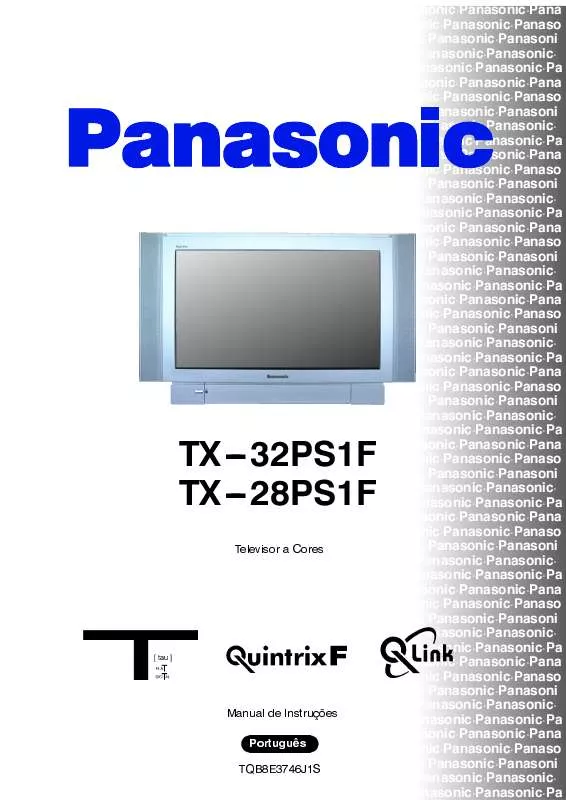 Mode d'emploi PANASONIC TX-32PS1F