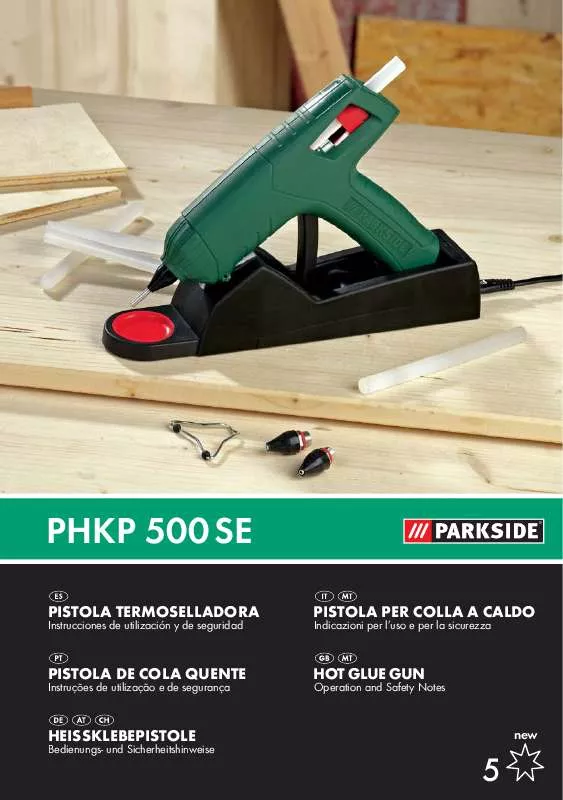 Mode d'emploi PARKSIDE KH 3011 HOT GLUE GUN