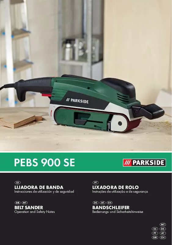 Mode d'emploi PARKSIDE KH 3020 BELT SANDER