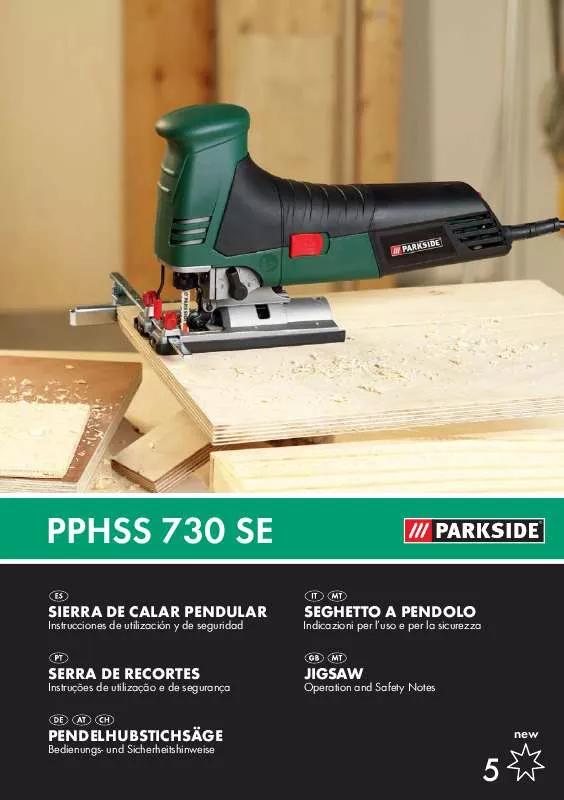 Mode d'emploi PARKSIDE KH 3021 JIGSAW