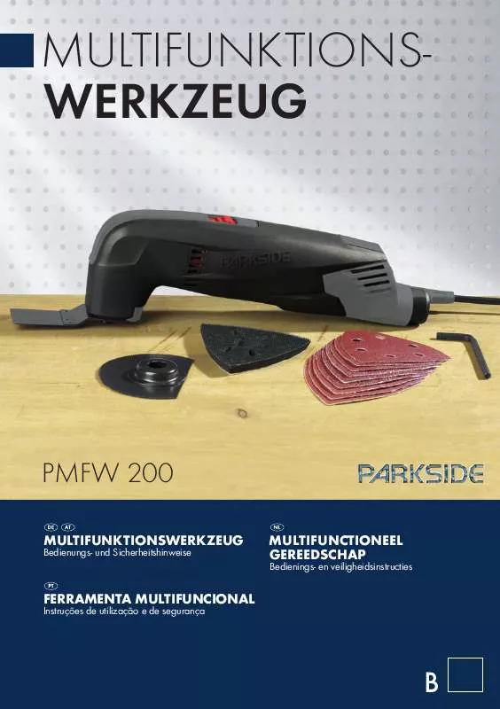 Mode d'emploi PARKSIDE KH 3027 MULTI-FUNCTION TOOL