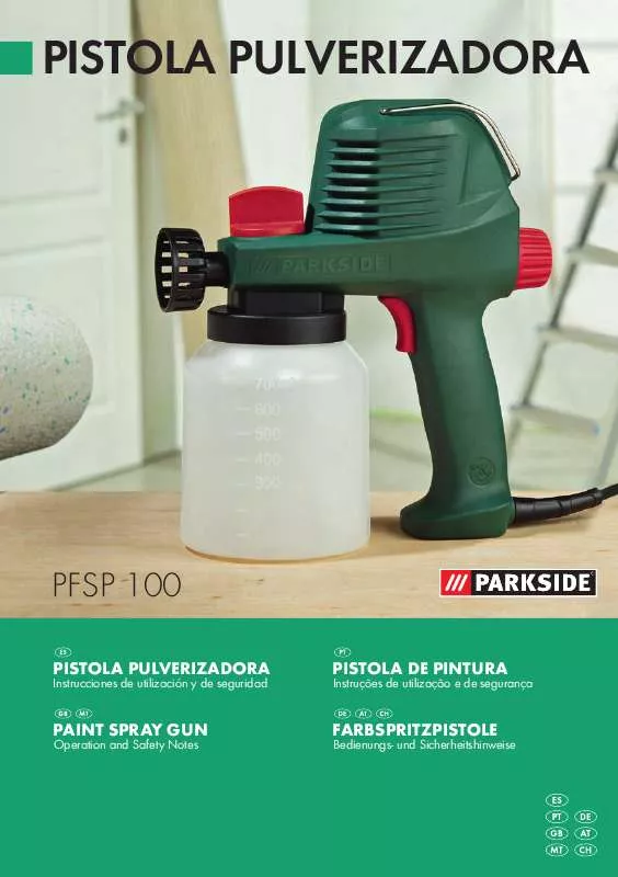 Mode d'emploi PARKSIDE KH 3031 PAINT SPRAY GUN