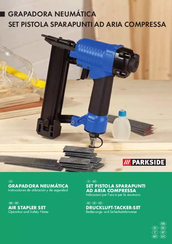 Mode d'emploi PARKSIDE KH 3041 AIR STAPLER SET