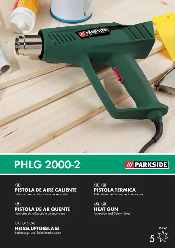 Mode d'emploi PARKSIDE KH 3043 HEAT GUN