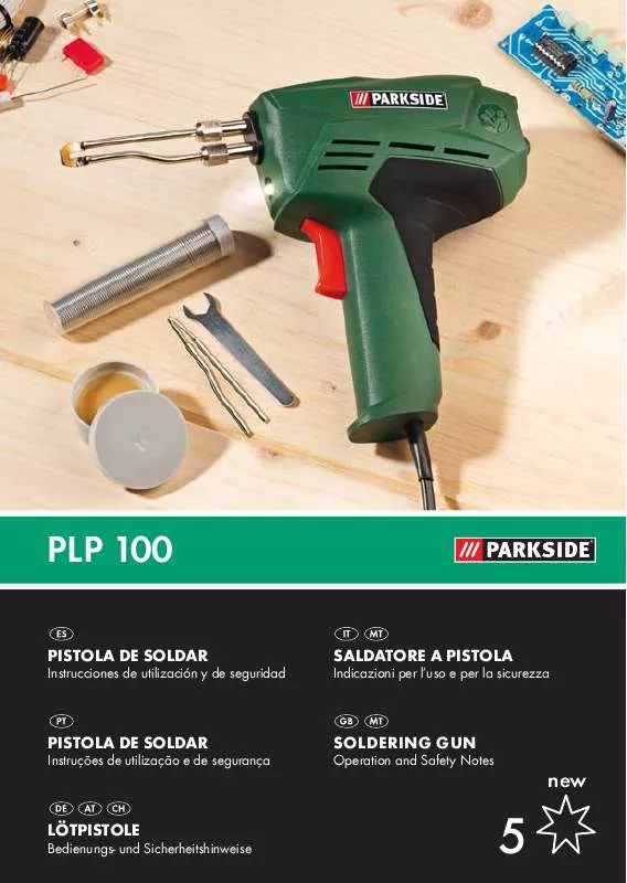 Mode d'emploi PARKSIDE KH 3053 SOLDERING GUN