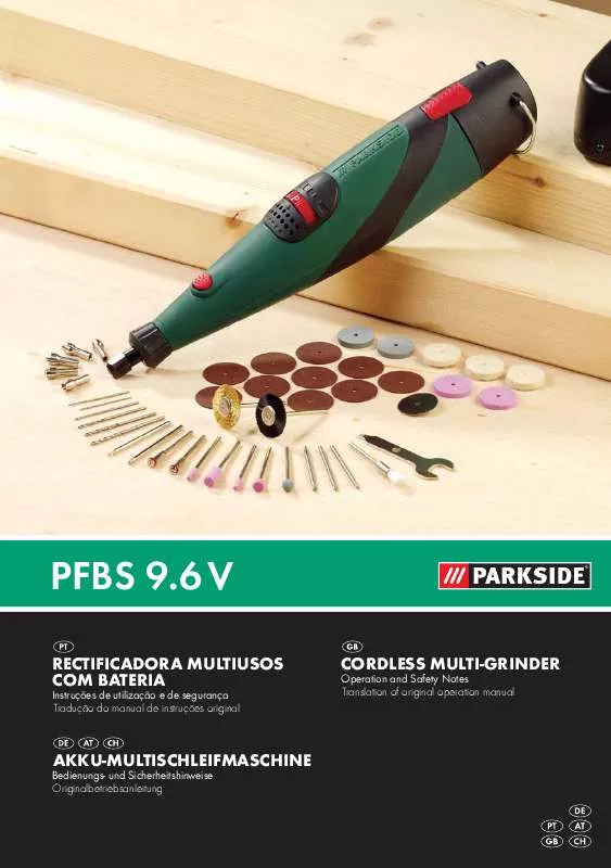 Mode d'emploi PARKSIDE KH 3125 CORDLESS MULTI-GRINDER