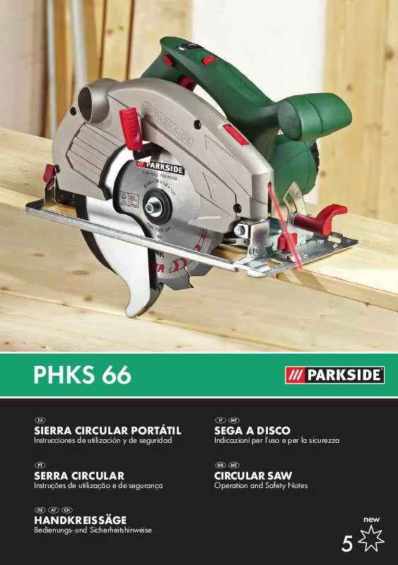 Mode d'emploi PARKSIDE PHKS 66