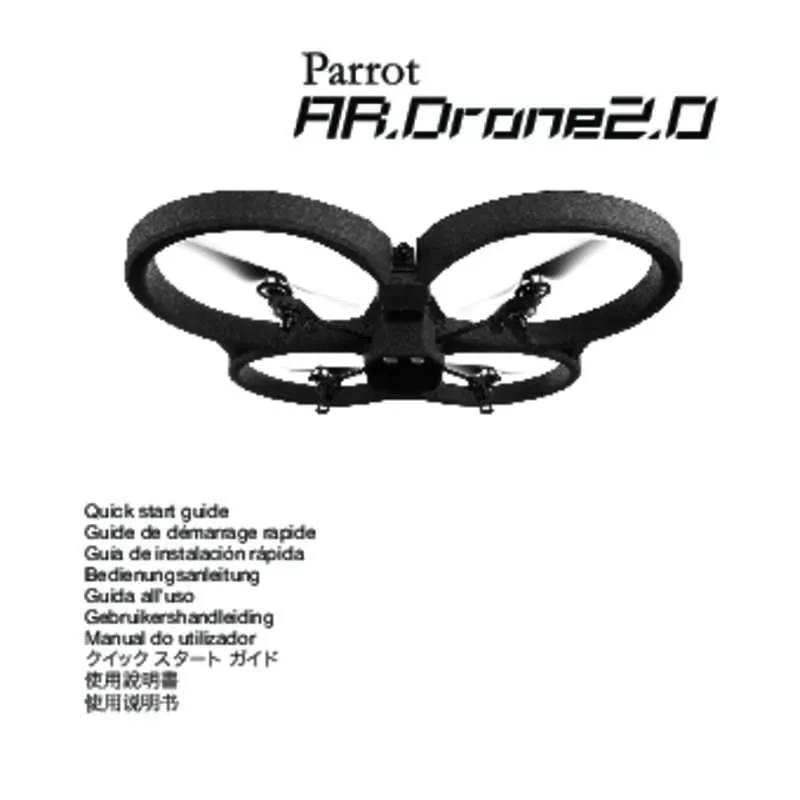 Mode d'emploi PARROT AR.DRONE 2