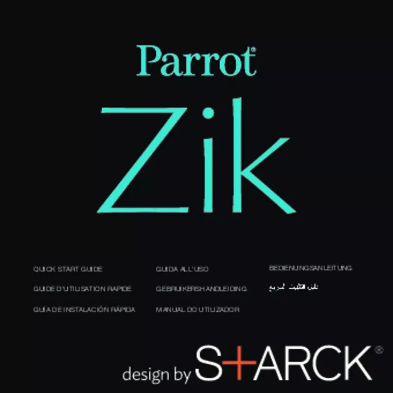 Mode d'emploi PARROT ZIK