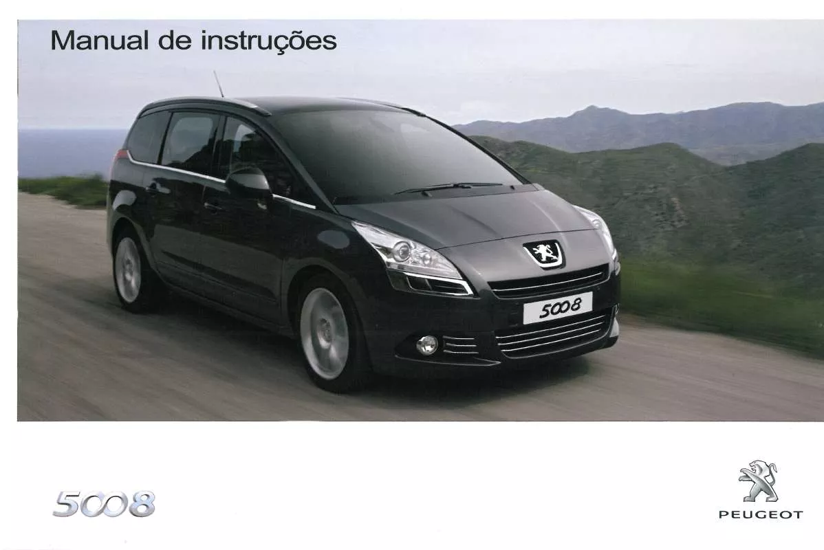 Mode d'emploi PEUGEOT 5008