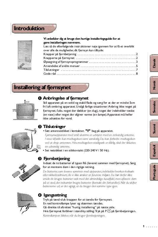 Mode d'emploi PHILIPS 14PT1347