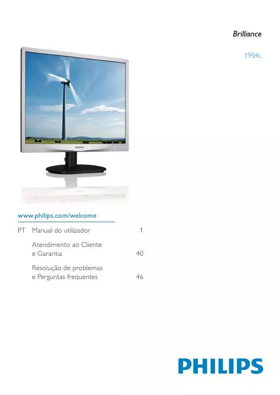 Mode d'emploi PHILIPS 19S4LCS