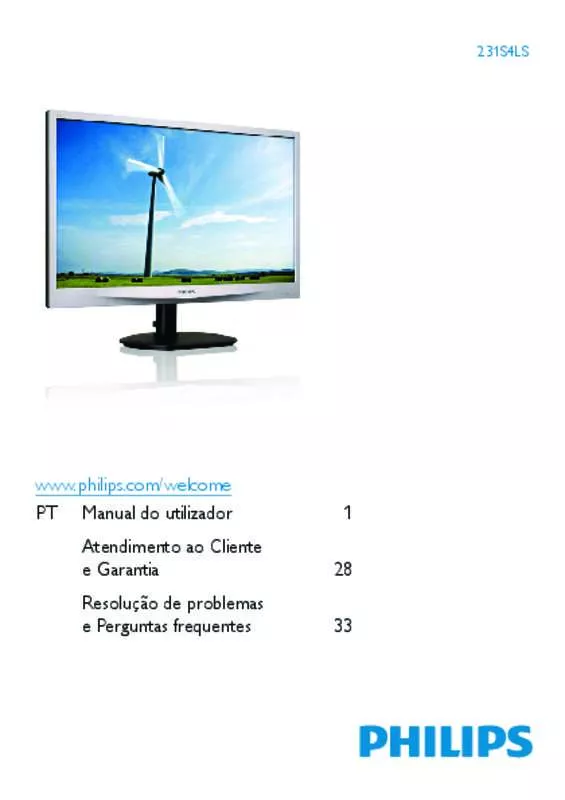 Mode d'emploi PHILIPS 231S4LCB