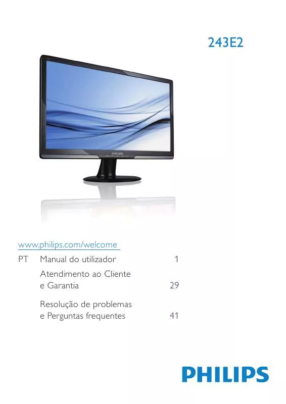 Mode d'emploi PHILIPS 243E2SB