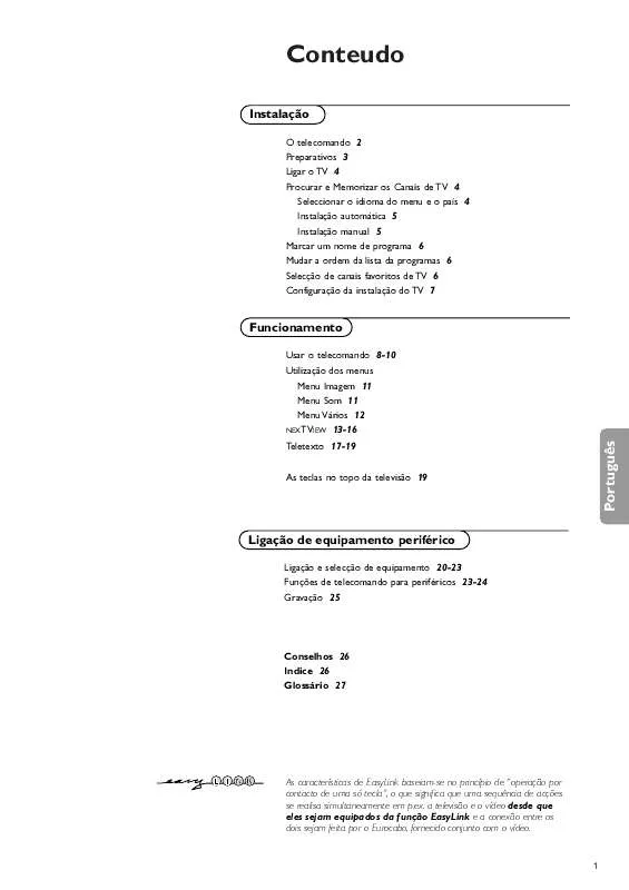 Mode d'emploi PHILIPS 28PW8504