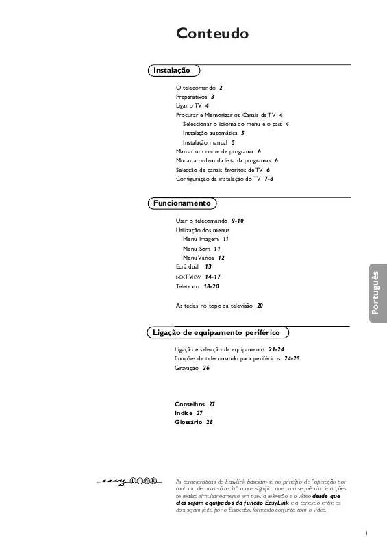 Mode d'emploi PHILIPS 28PW8506