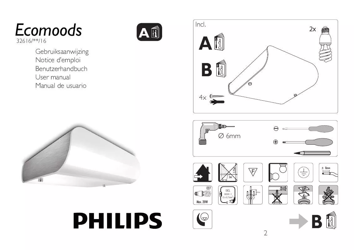 Mode d'emploi PHILIPS 32616-48-16