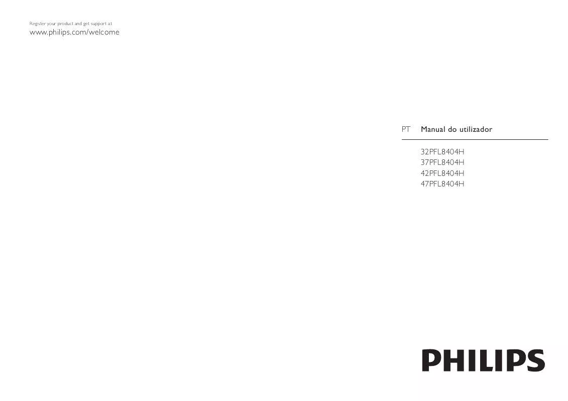 Mode d'emploi PHILIPS 32PFL8404H