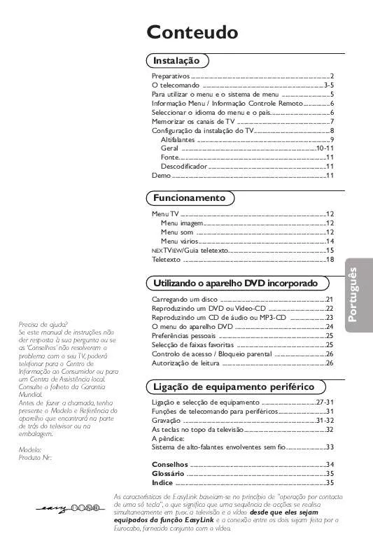 Mode d'emploi PHILIPS 32PW8887