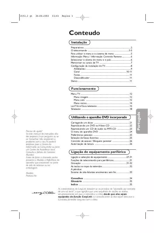 Mode d'emploi PHILIPS 32PW8907