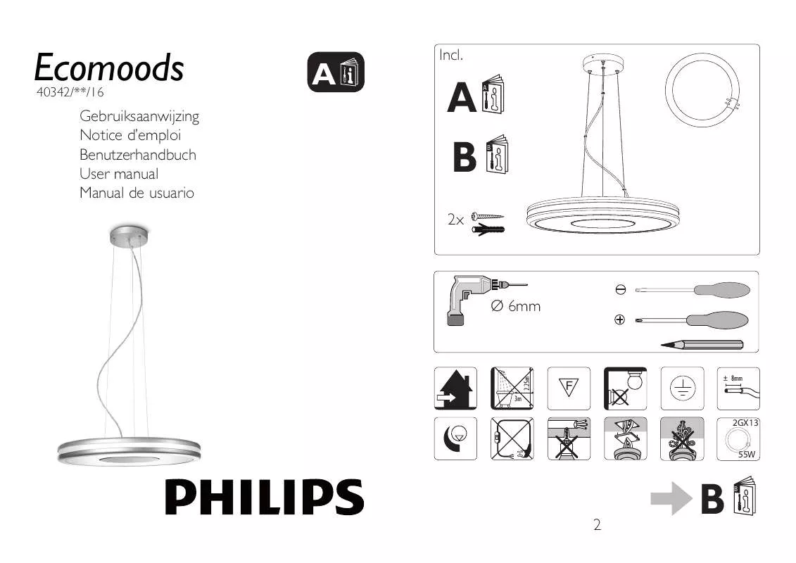 Mode d'emploi PHILIPS 40342-31-16