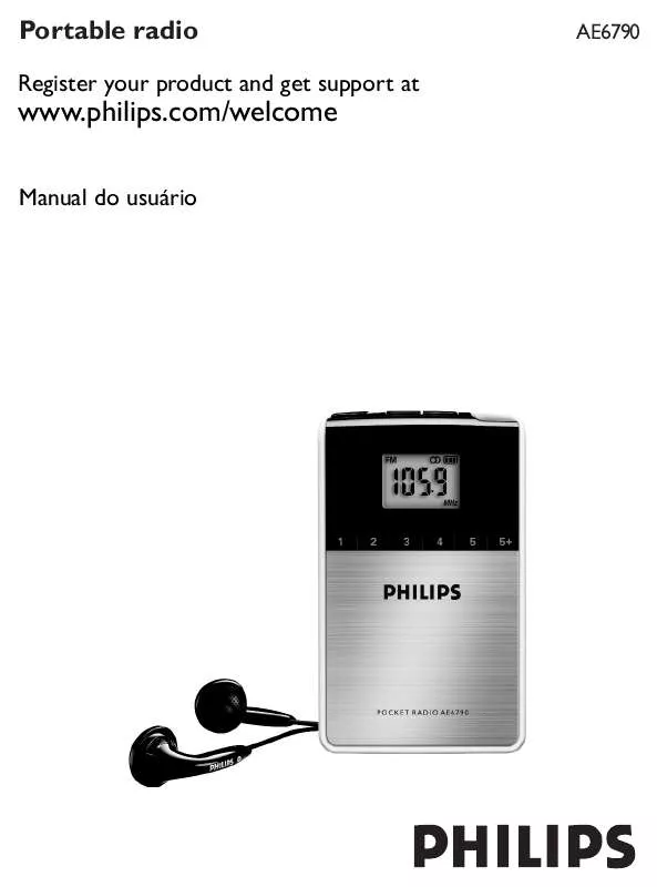 Mode d'emploi PHILIPS AE6790