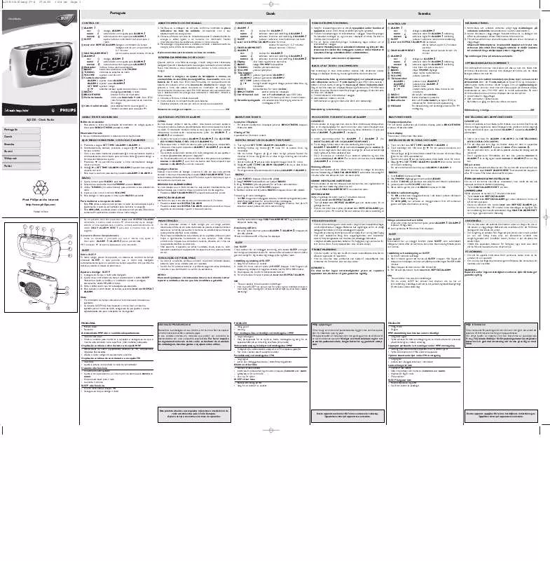 Mode d'emploi PHILIPS AJ3320