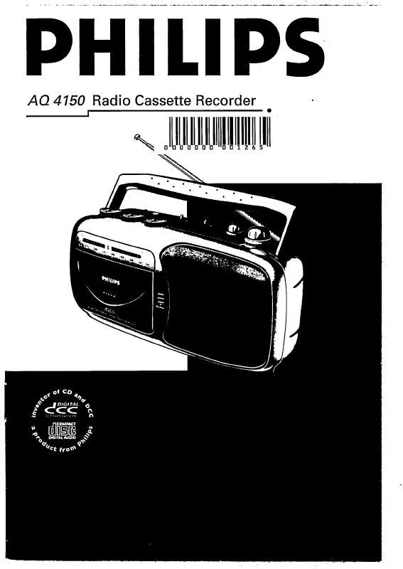 Mode d'emploi PHILIPS AQ4150