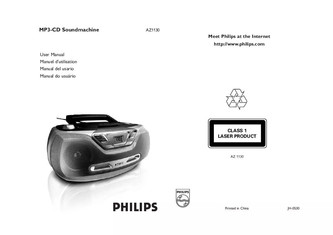 Mode d'emploi PHILIPS AZ1130