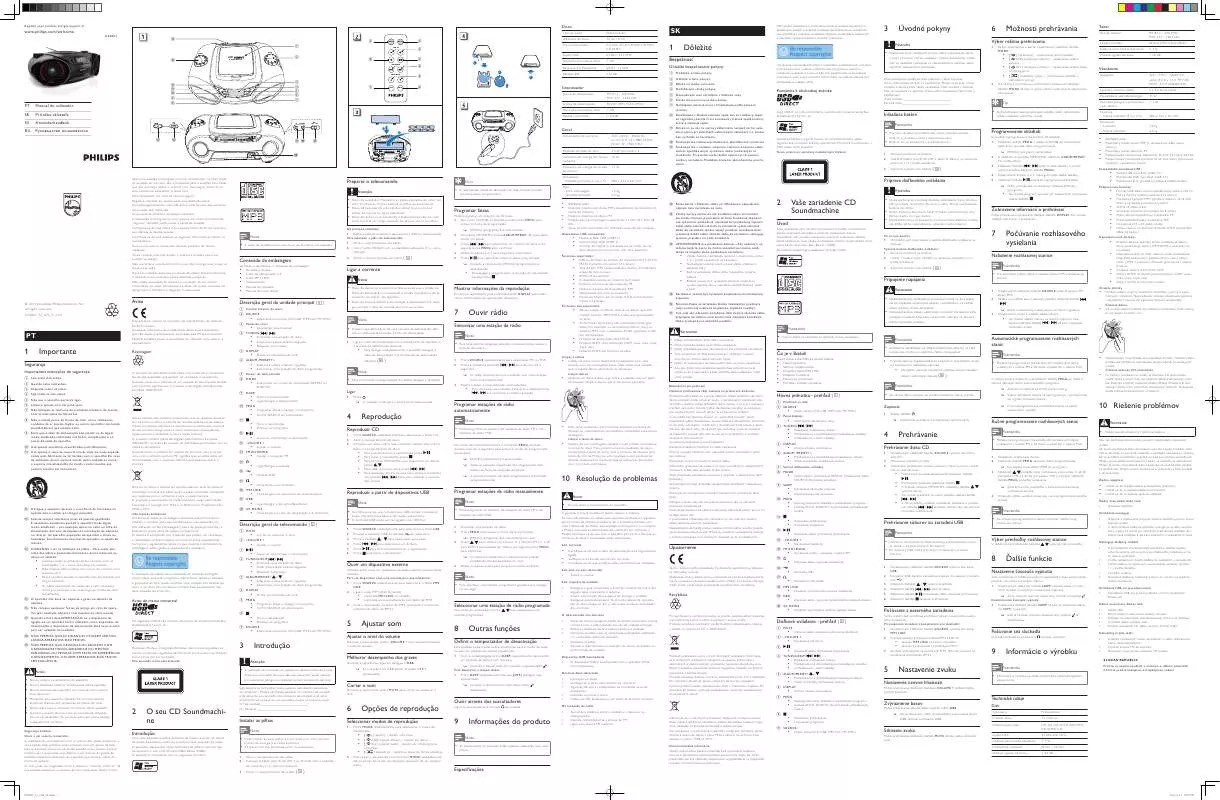 Mode d'emploi PHILIPS AZ3831