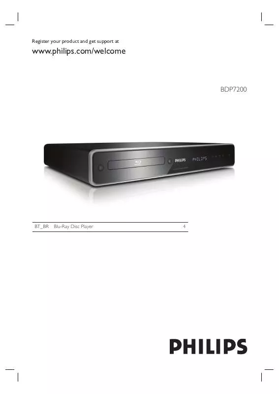 Mode d'emploi PHILIPS BDP7200