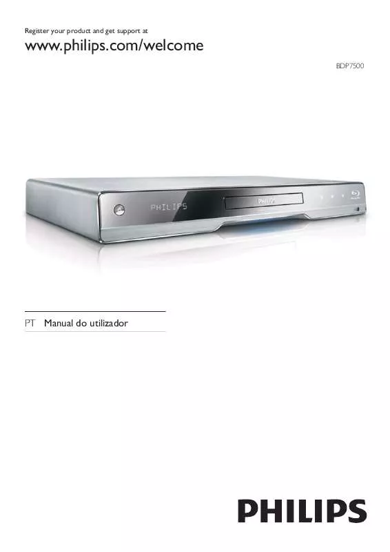 Mode d'emploi PHILIPS BDP7500BL