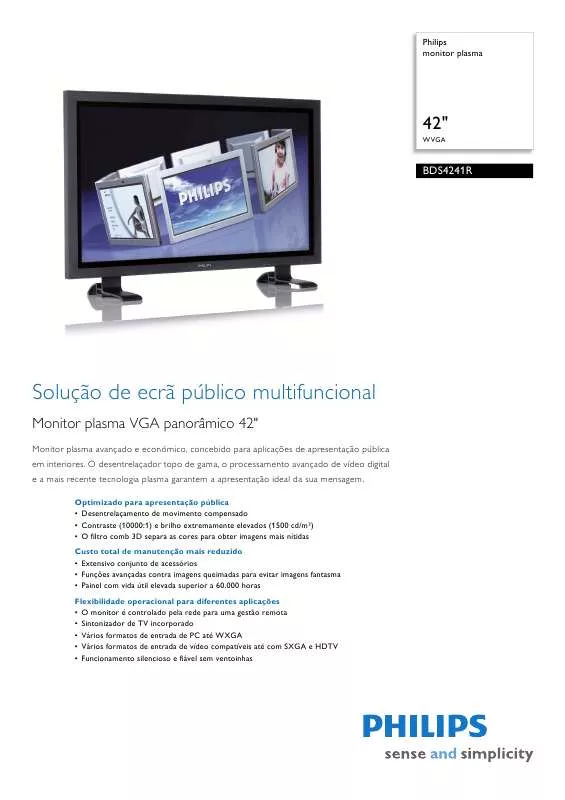 Mode d'emploi PHILIPS BDS4241R