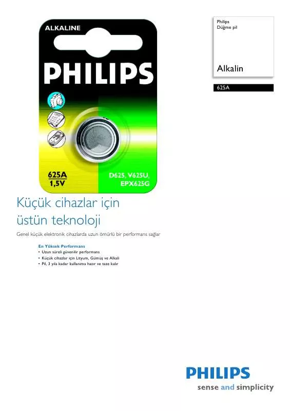 Mode d'emploi PHILIPS DLP11003