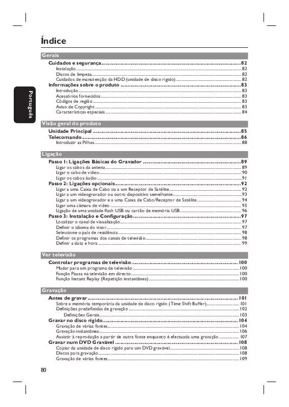 Mode d'emploi PHILIPS DVDR3452H