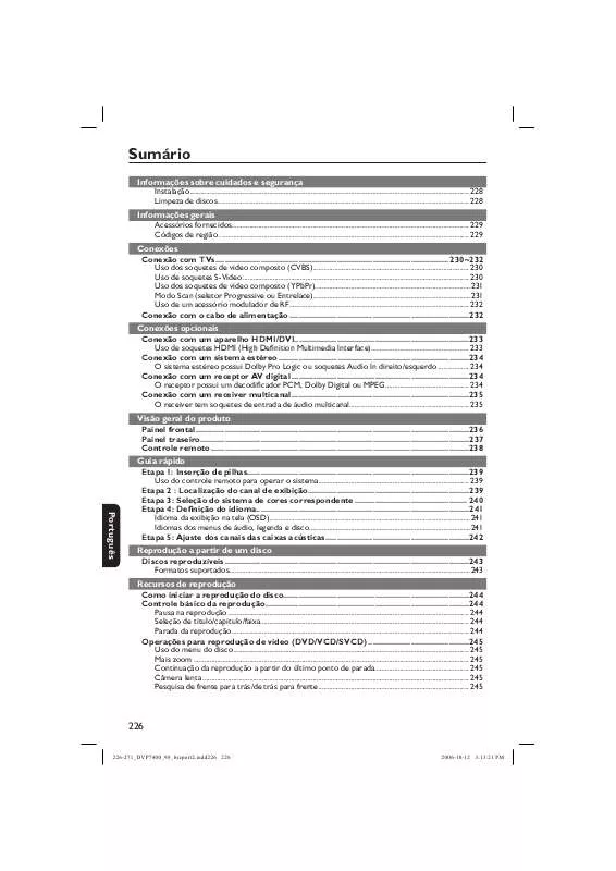 Mode d'emploi PHILIPS DVP7400S