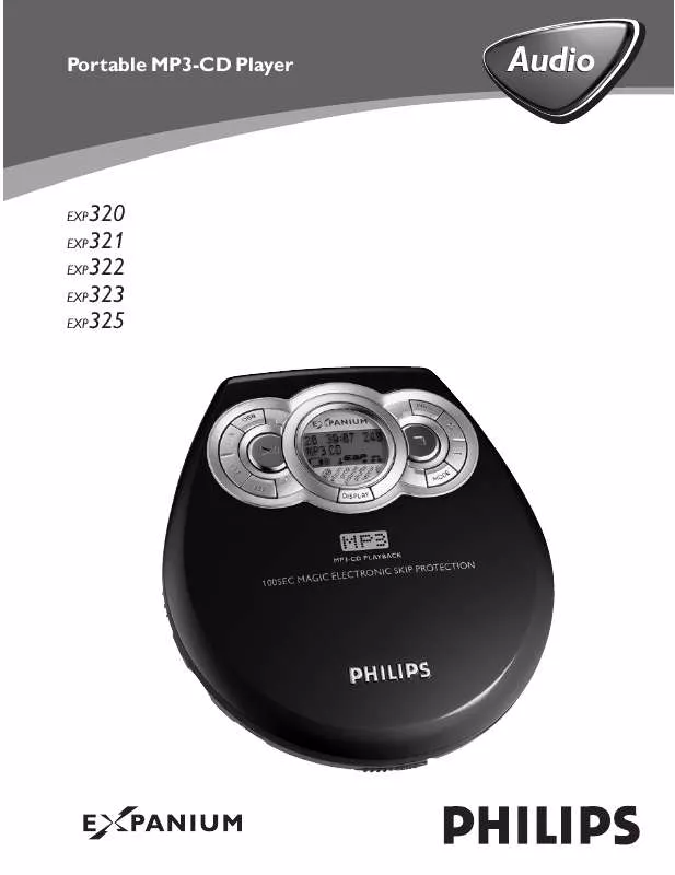 Mode d'emploi PHILIPS EXP321/00C