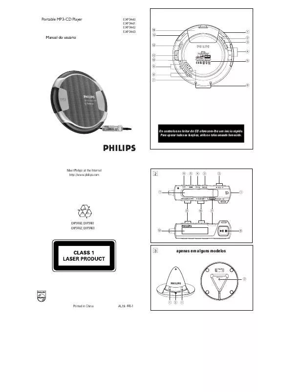 Mode d'emploi PHILIPS EXP3460